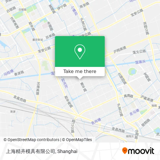 上海精卉模具有限公司 map