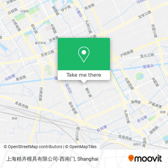 上海精卉模具有限公司-西南门 map
