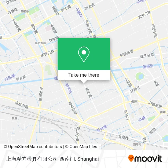 上海精卉模具有限公司-西南门 map