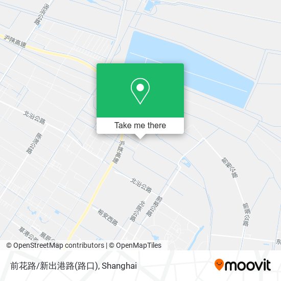 前花路/新出港路(路口) map