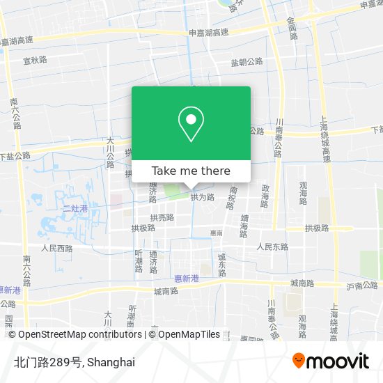 北门路289号 map