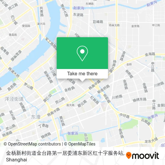 金杨新村街道金台路第一居委浦东新区红十字服务站 map
