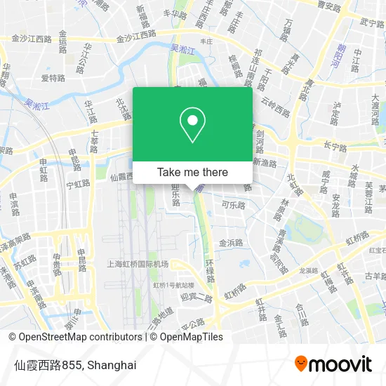 仙霞西路855 map