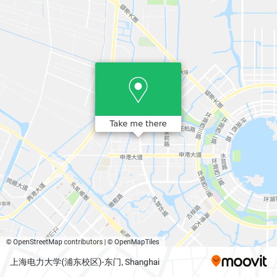 上海电力大学(浦东校区)-东门 map