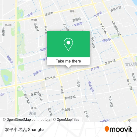 双平小吃店 map