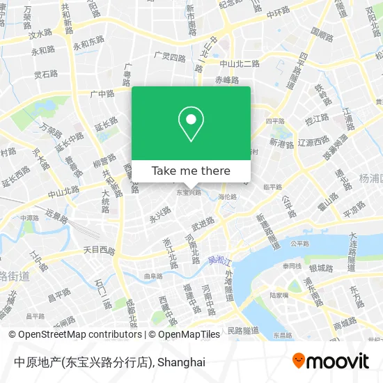 中原地产(东宝兴路分行店) map