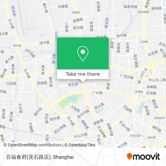 百福食府(灵石路店) map