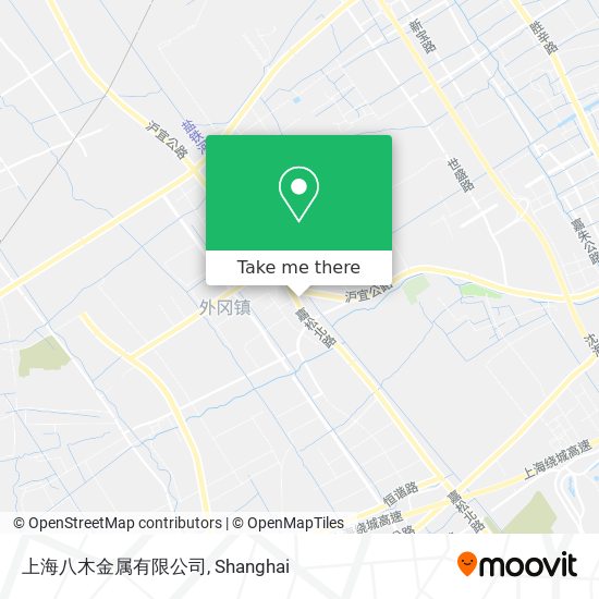 上海八木金属有限公司 map