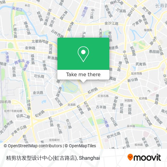 精剪坊发型设计中心(虹古路店) map