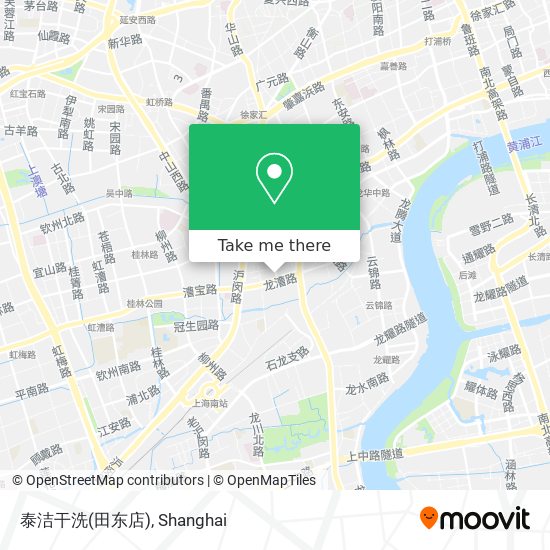 泰洁干洗(田东店) map