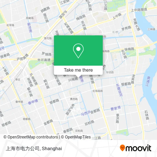 上海市电力公司 map
