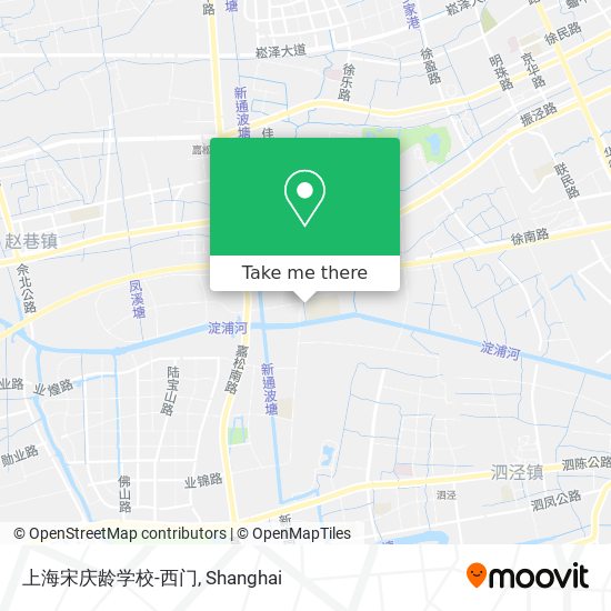 上海宋庆龄学校-西门 map