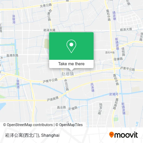 崧泽公寓(西北门) map