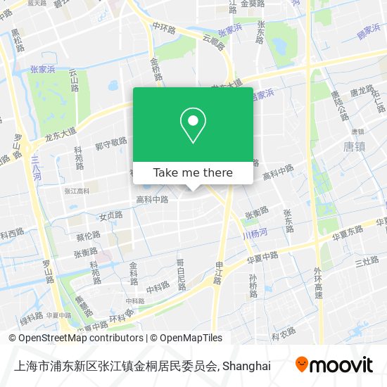 上海市浦东新区张江镇金桐居民委员会 map