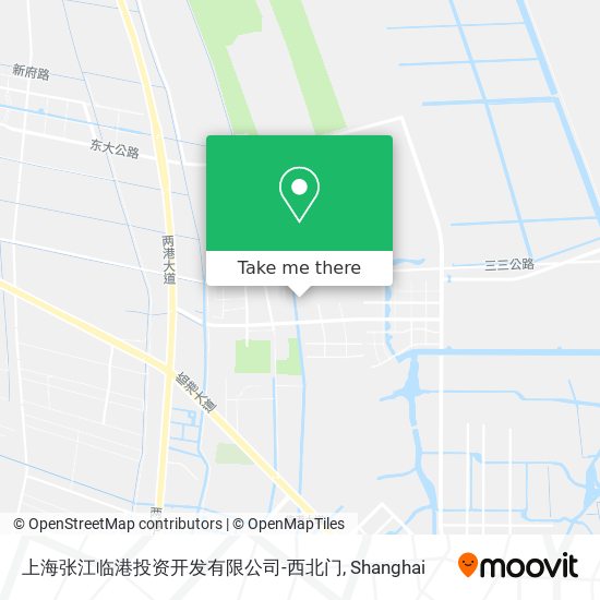 上海张江临港投资开发有限公司-西北门 map