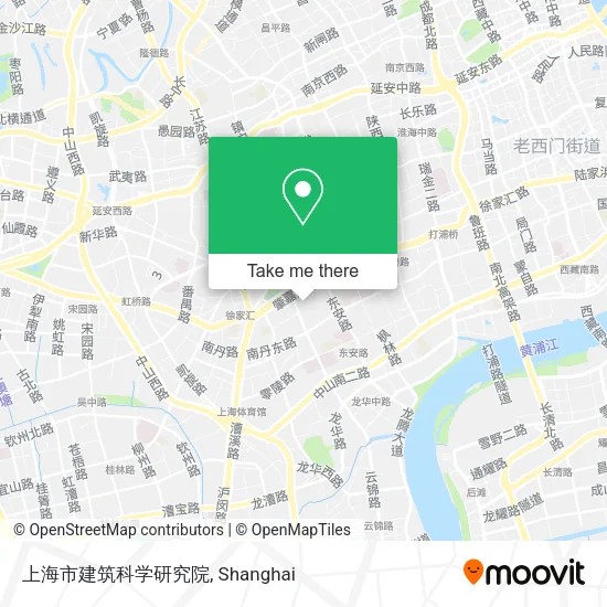 上海市建筑科学研究院 map
