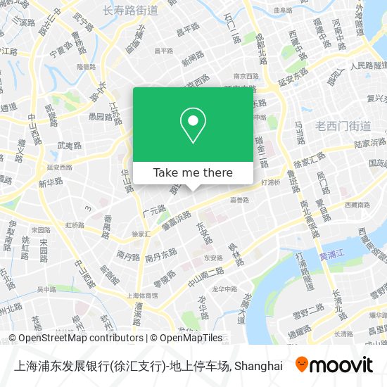 上海浦东发展银行(徐汇支行)-地上停车场 map