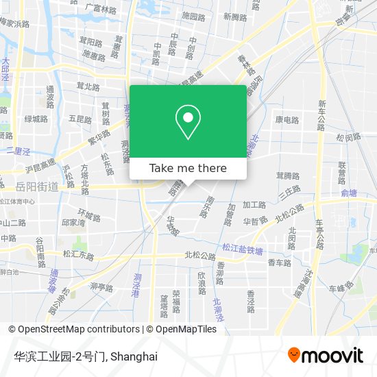 华滨工业园-2号门 map