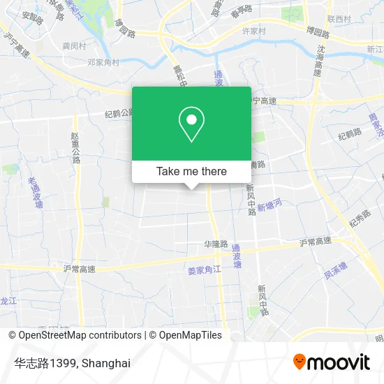 华志路1399 map