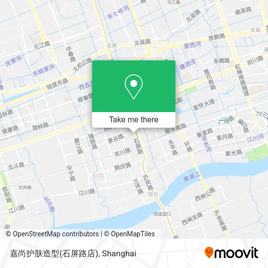 嘉尚护肤造型(石屏路店) map