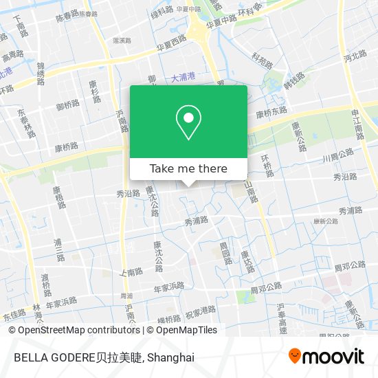 BELLA GODERE贝拉美睫 map