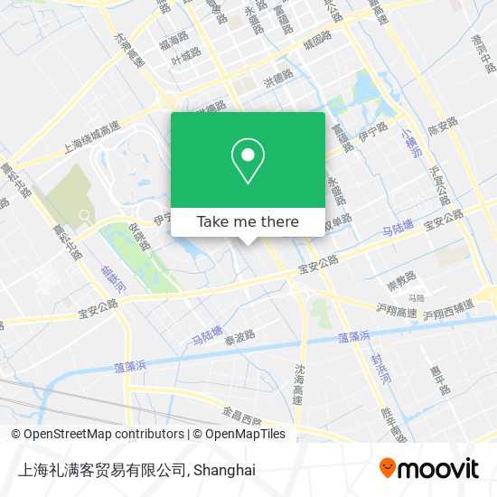 上海礼满客贸易有限公司 map