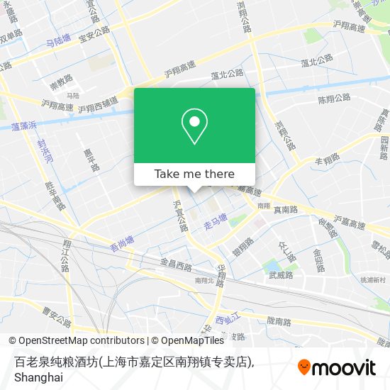百老泉纯粮酒坊(上海市嘉定区南翔镇专卖店) map