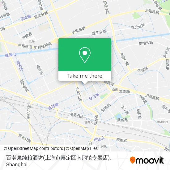 百老泉纯粮酒坊(上海市嘉定区南翔镇专卖店) map