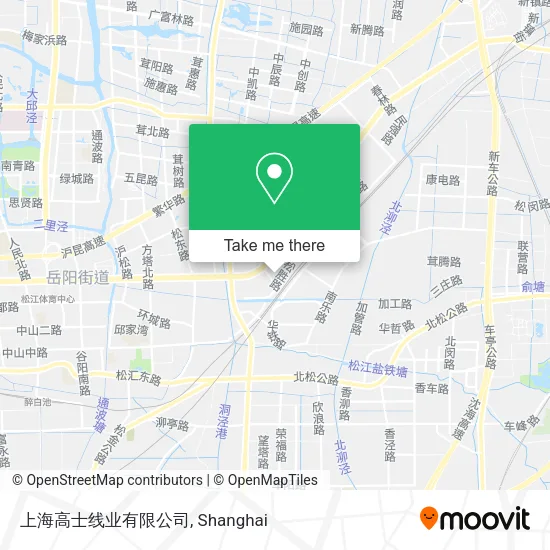 上海高士线业有限公司 map