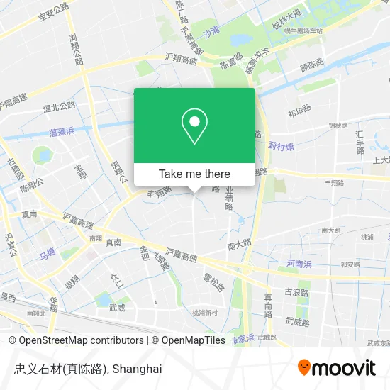 忠义石材(真陈路) map