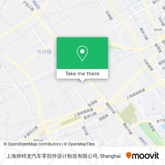 上海帅特龙汽车零部件设计制造有限公司 map