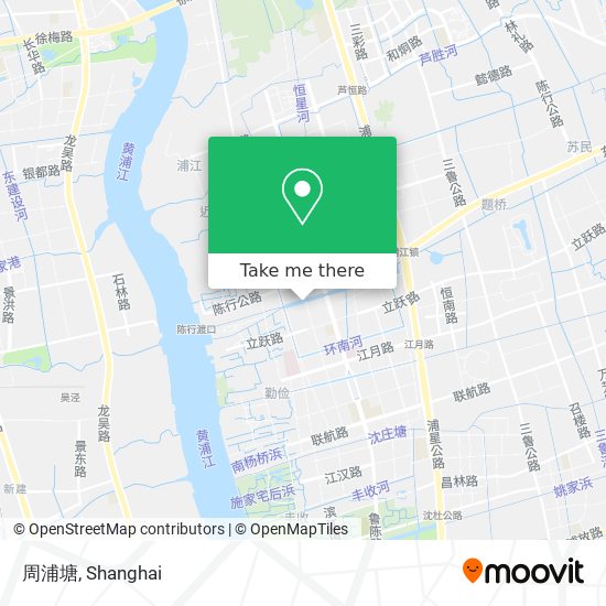 周浦塘 map