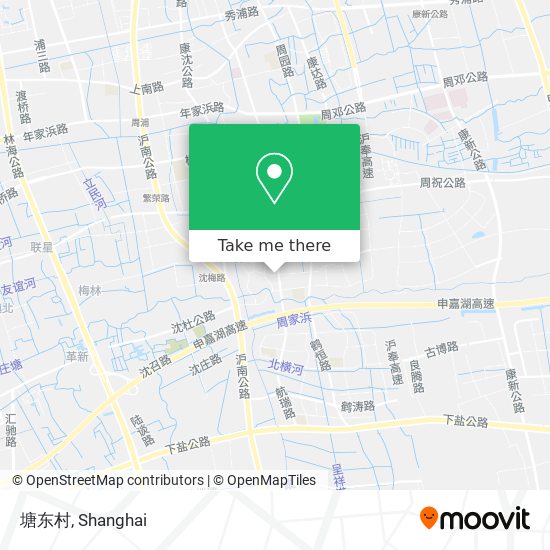 塘东村 map