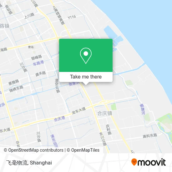 飞毫物流 map