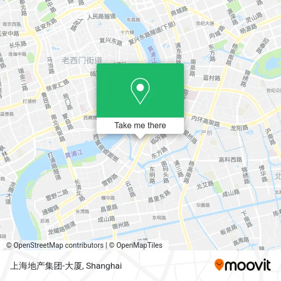 上海地产集团-大厦 map