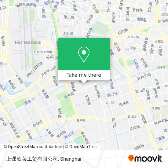 上课欣莱工贸有限公司 map