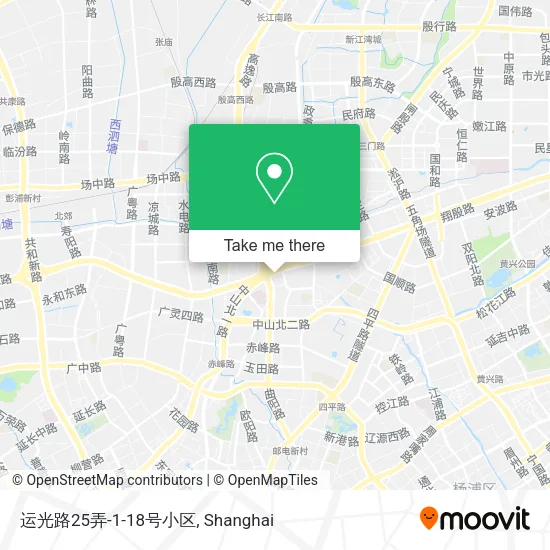 运光路25弄-1-18号小区 map