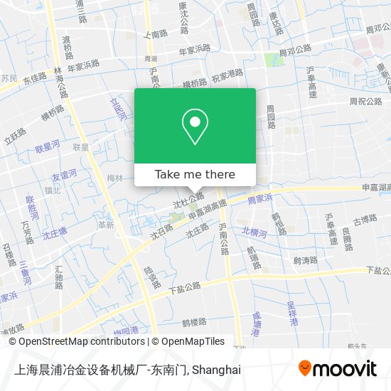 上海晨浦冶金设备机械厂-东南门 map