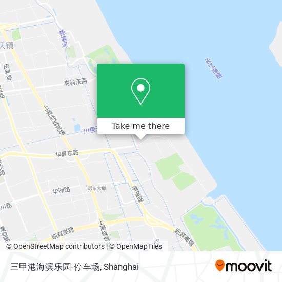 三甲港海滨乐园-停车场 map