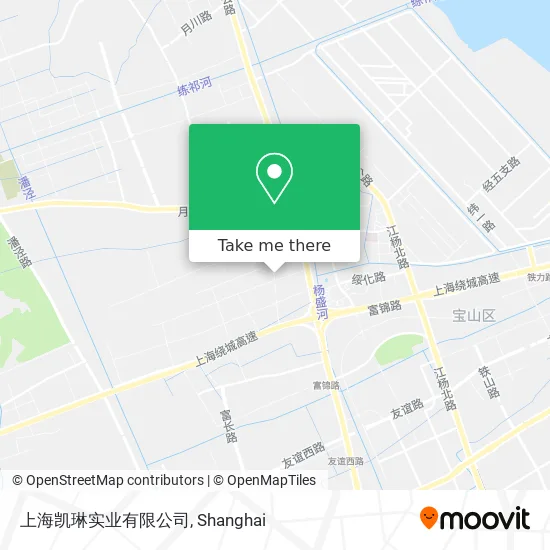 上海凯琳实业有限公司 map
