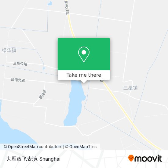 大雁放飞表演 map