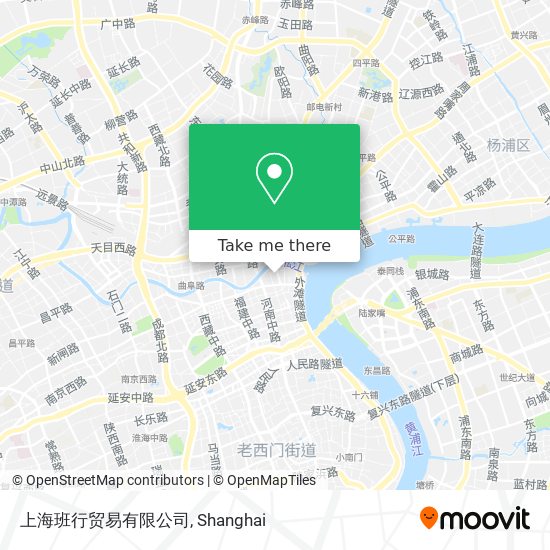 上海班行贸易有限公司 map