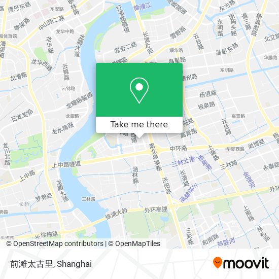 前滩太古里 map