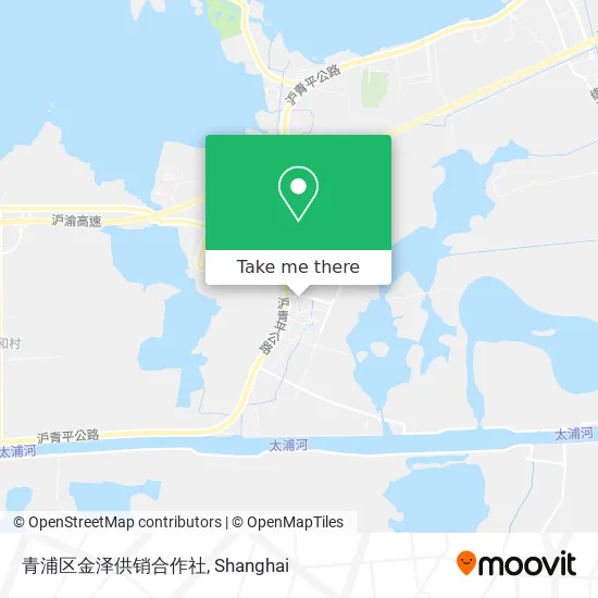 青浦区金泽供销合作社 map