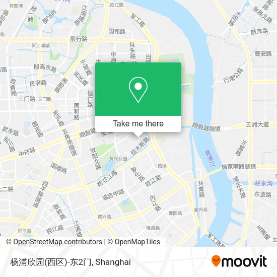 杨浦欣园(西区)-东2门 map