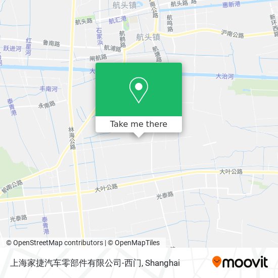 上海家捷汽车零部件有限公司-西门 map