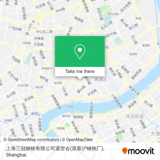 上海三冠钢铁有限公司退管会(原新沪钢铁厂) map