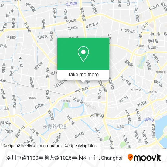 洛川中路1100弄,柳营路1025弄小区-南门 map
