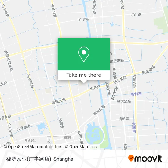 福源茶业(广丰路店) map