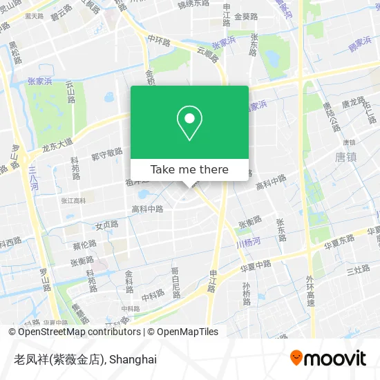 老凤祥(紫薇金店) map